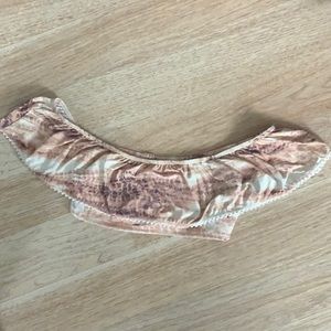 Amuse society off the shoulder bikini top